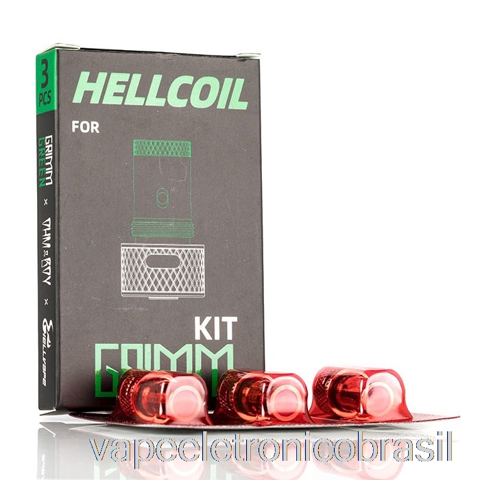 Bobinas De Substituição Vape Vaporesso Hellvape Grimm 1.2ohm H3-02 Bobinas Regulares